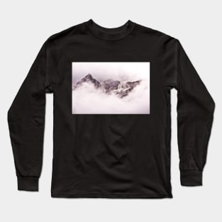 Cotton Candy Mountains Long Sleeve T-Shirt